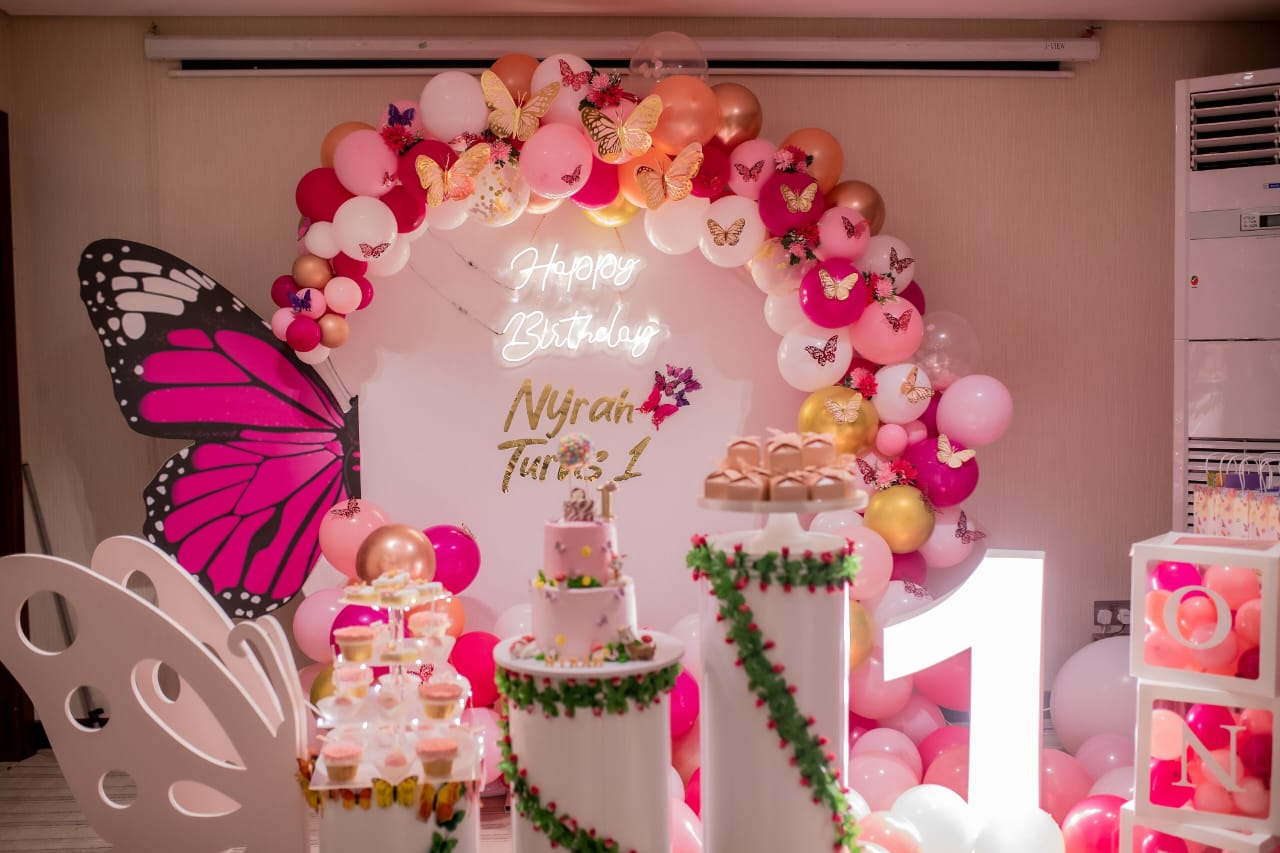 Birthday Party Decor with a Theme