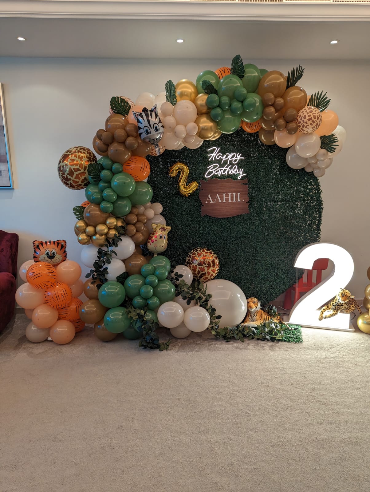Birthday Party Decor with a Theme