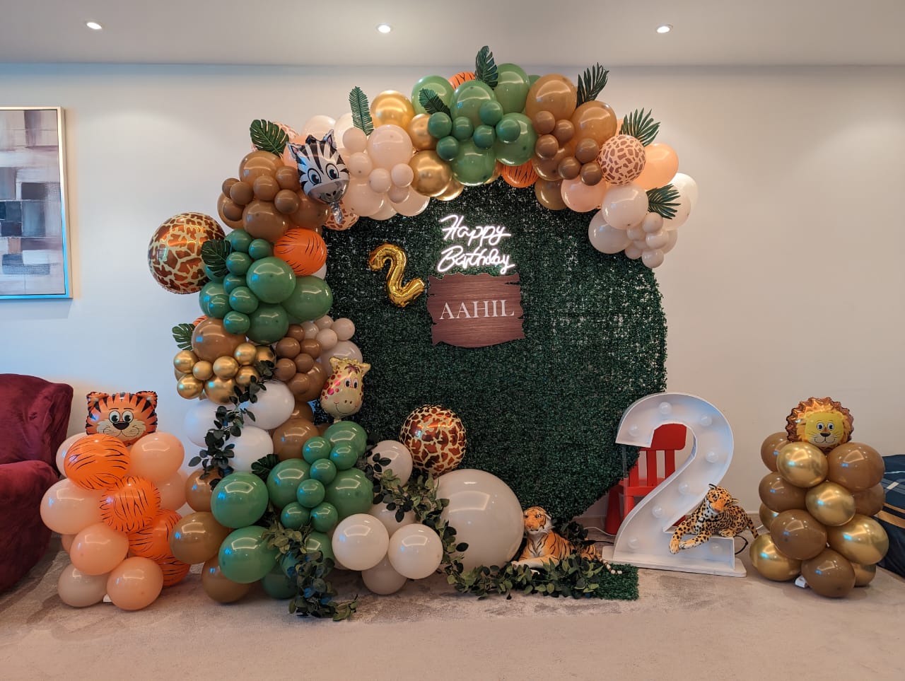 Birthday Party Decor with a Theme