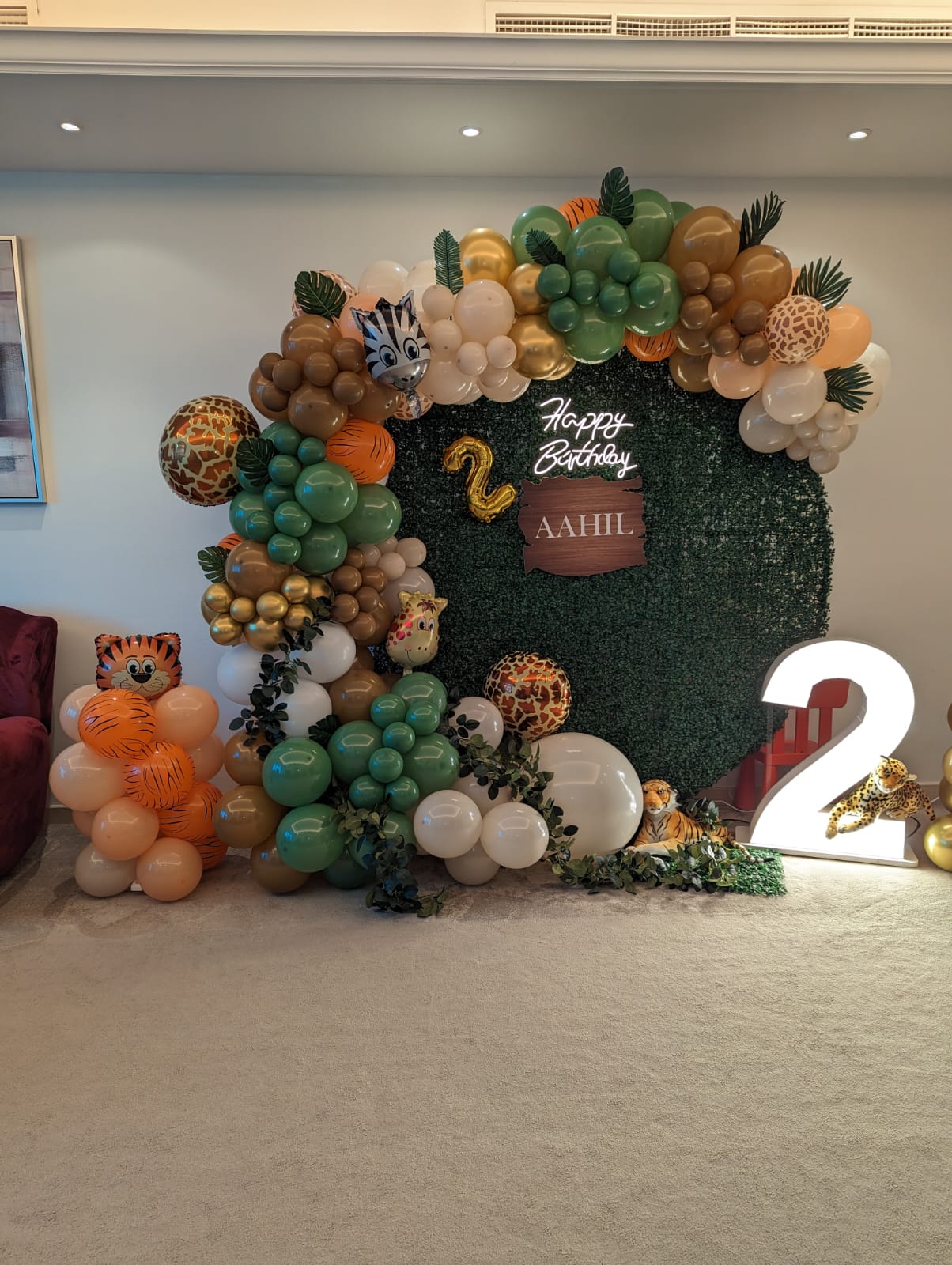 Birthday Party Decor with a Theme