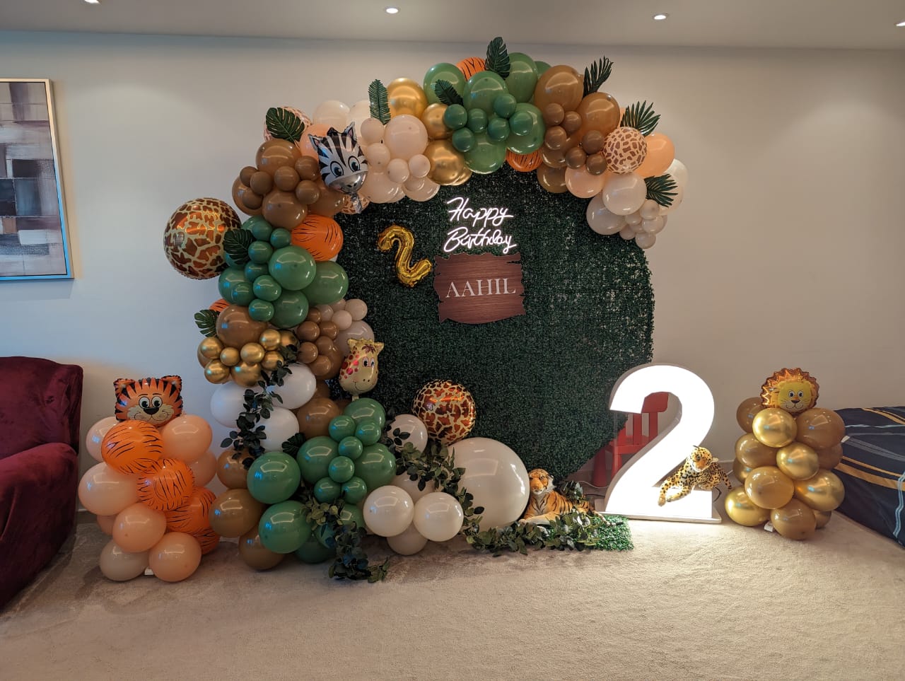 Birthday Party Decor with a Theme