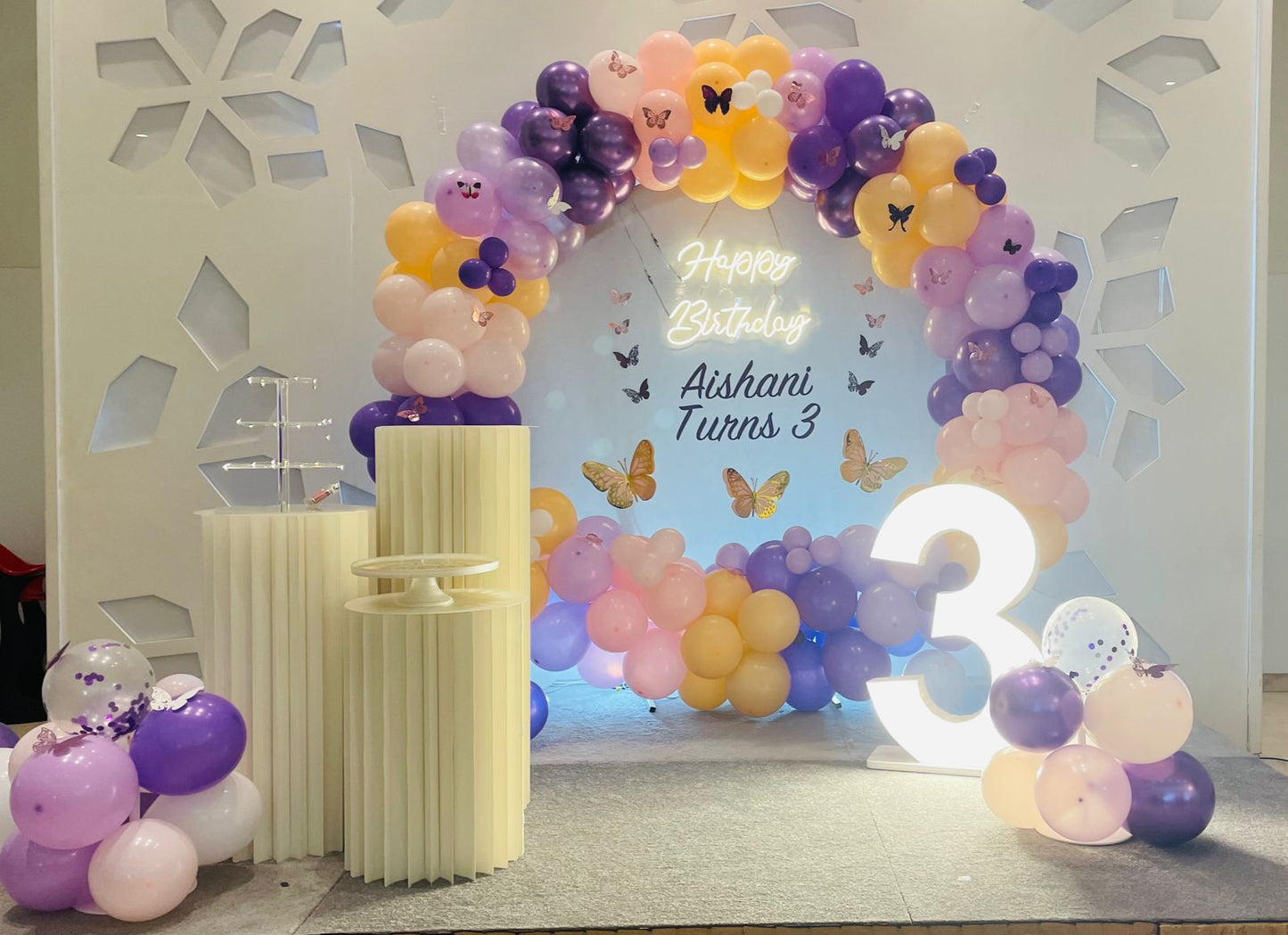 Birthday Party Decor with a Theme
