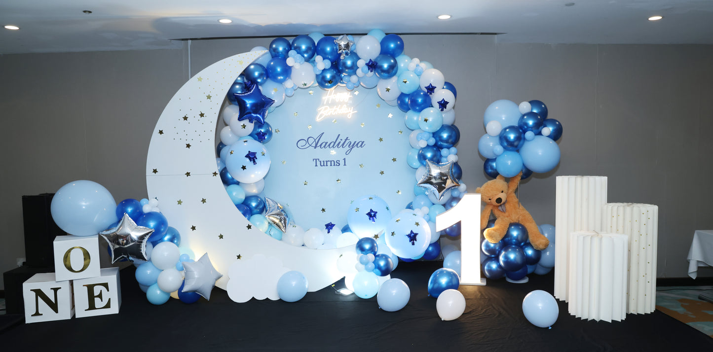 Star Moon Theme Birthday
