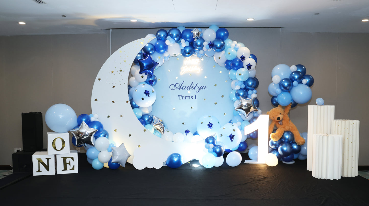 Star Moon Theme Birthday