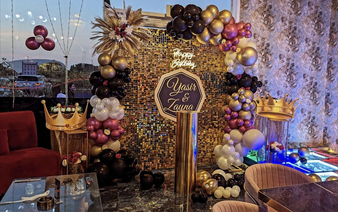 Birthday Party Decor with a Theme