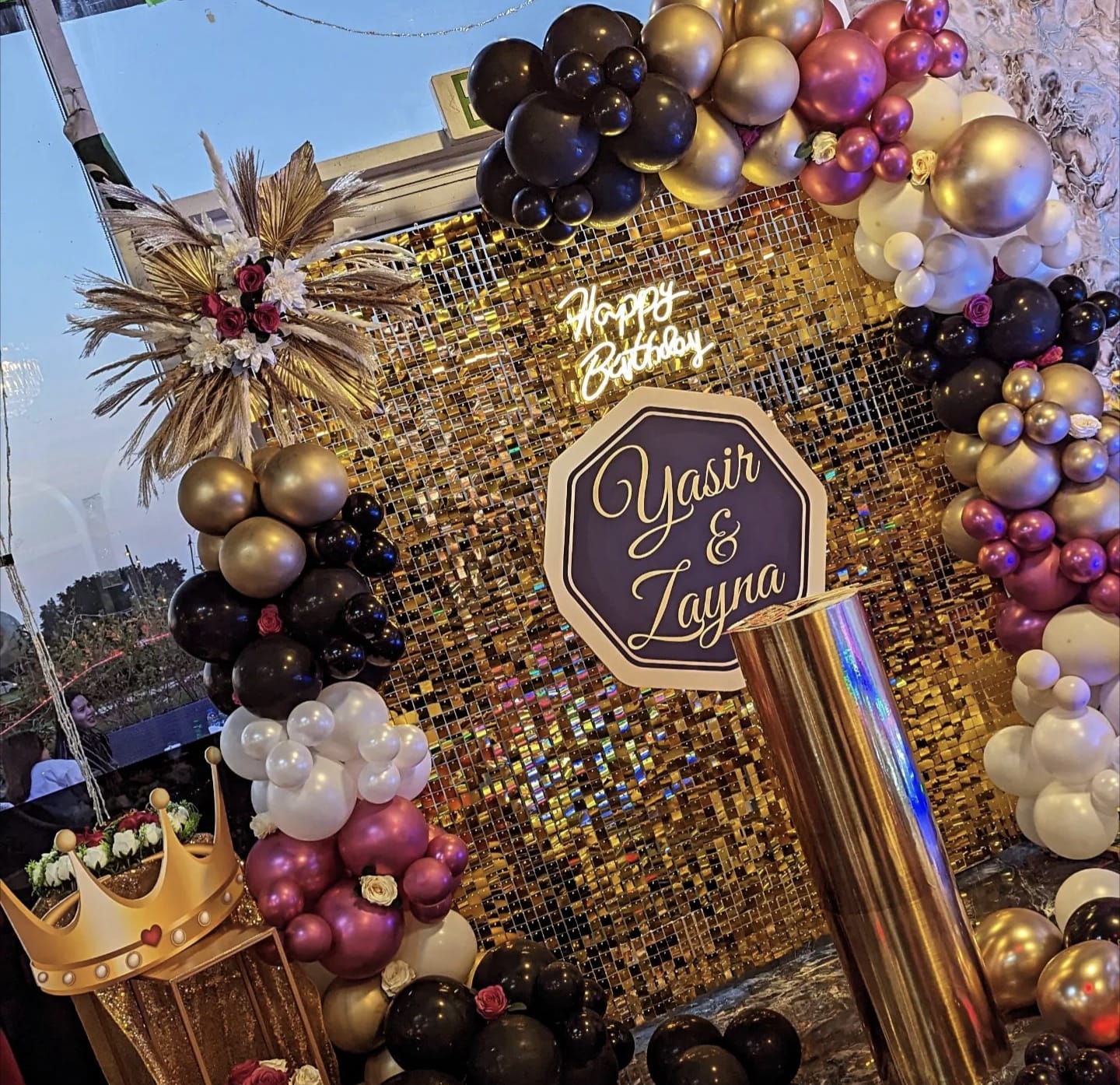Birthday Party Decor with a Theme